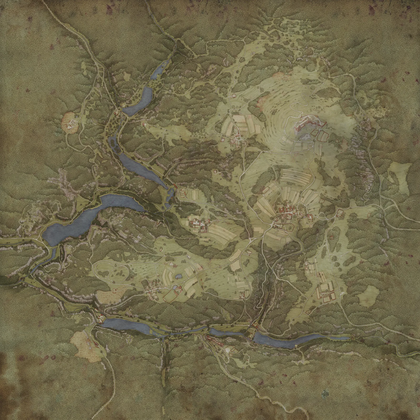 The in-game map of Trosecko